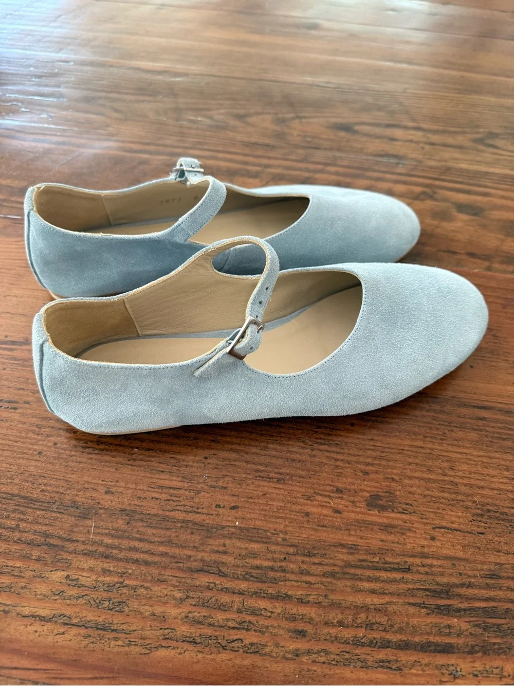 Freda Salvador Aubrey Mary Janes Blue Suede